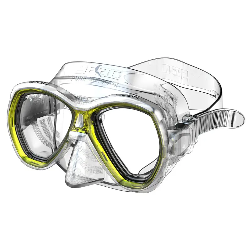 Product Image for Dykkerbrille seac sub elba md dame/ junior gul silikone