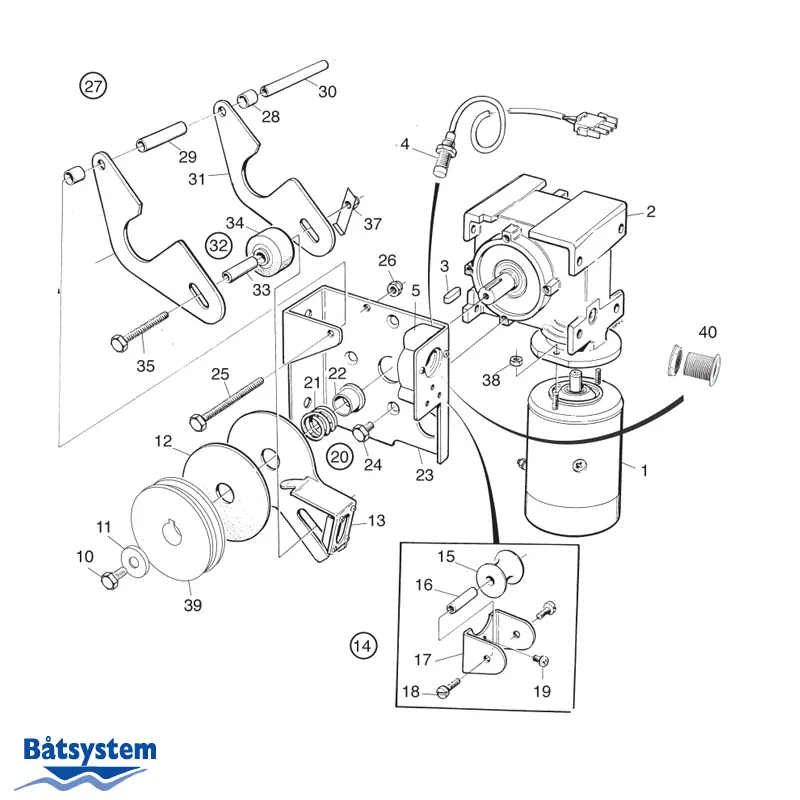 Product Image for Bult + mutter m6x70, rördistans sats