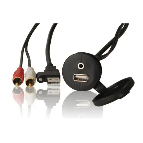 Product Image for Fusion usb och aux paneluttag