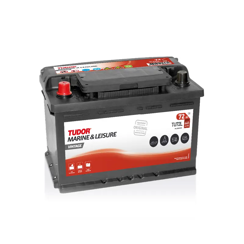 Product Image for Tudor batteri fritid 12v 72ah