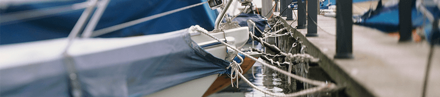 Billed af fortøjninger