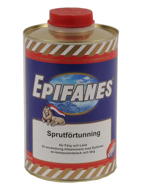 Epifanes sprøjtefortynder 1liter (1-komp)