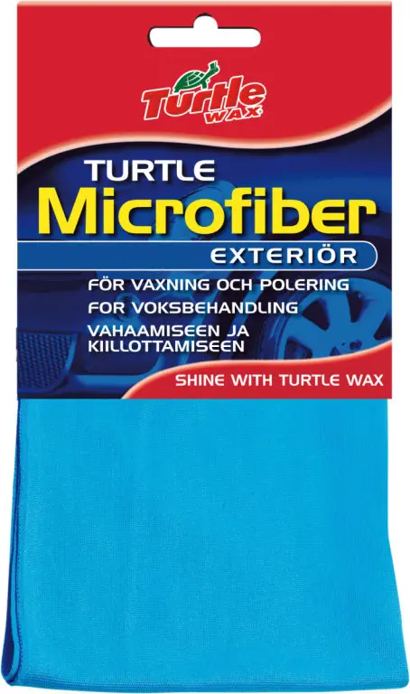 Polerduk microfiber eksteriør(blå)