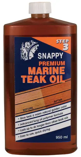 Snappy Teak Oil 950ml