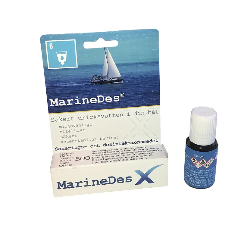 XINIX MarineDes til 500 l vandtank, desinfektionsmiddel