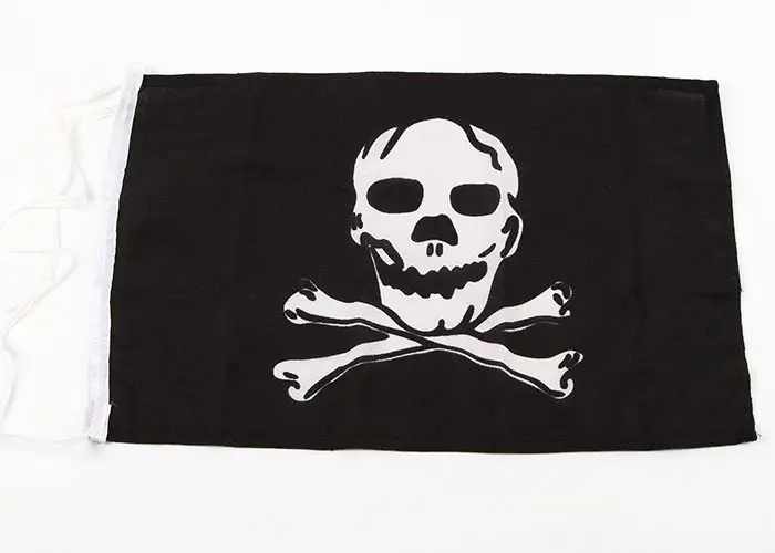 Piratflag Jolly Roger 45Cm