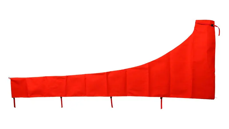 Sejlkalesche 350cm Rød
