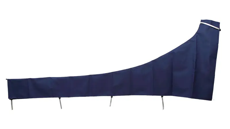 Sejlkalesche 250cm mørkblå