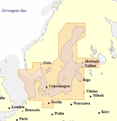 C-Map Max W. Hela Sverige