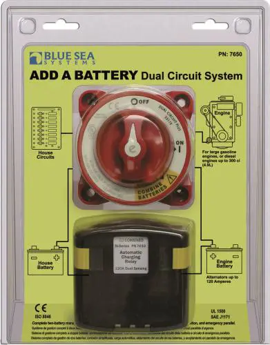 Blue Sea Add-A Battery 120A
