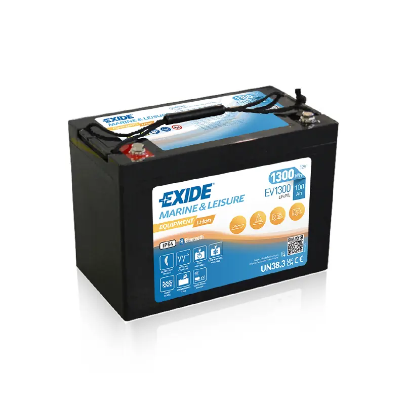 Exide Equipment Lithium-batteri, 100Ah, 12V