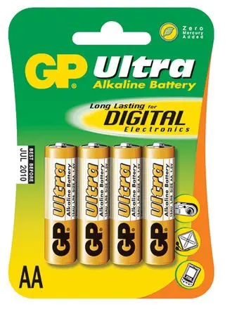 Batteri LR6/AA 4-pakke
