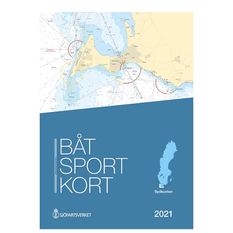 Bådsportsøkort Sydkysten (Skåne) 2021