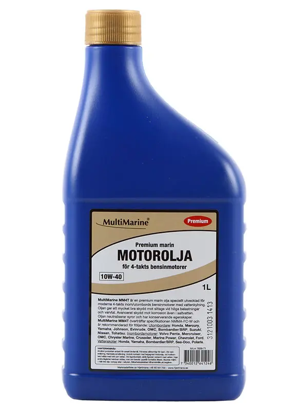 Motorolie Multimarine firetakt 1 liter